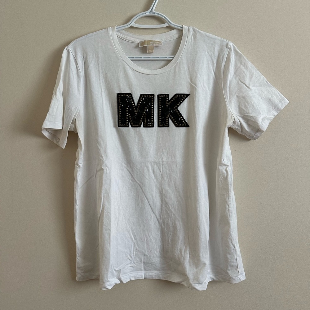 Michael Kors Sequin Logo Tee